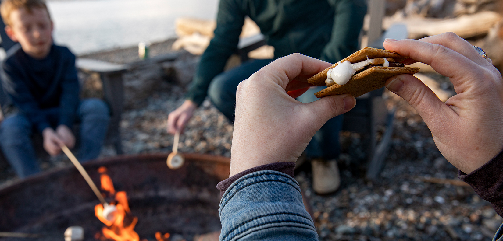 campfire smores