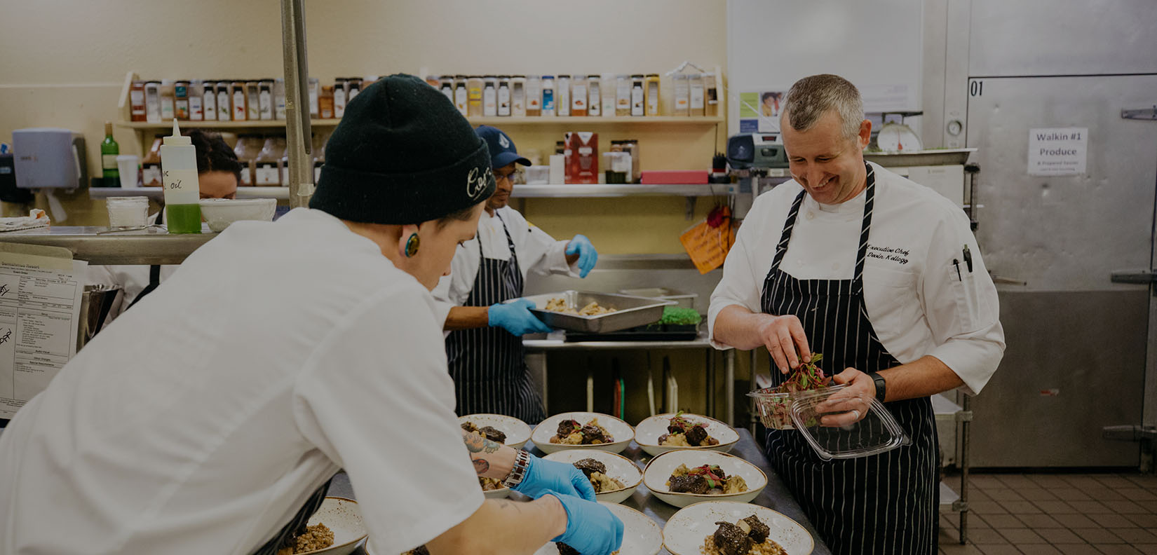chefs in kitchen