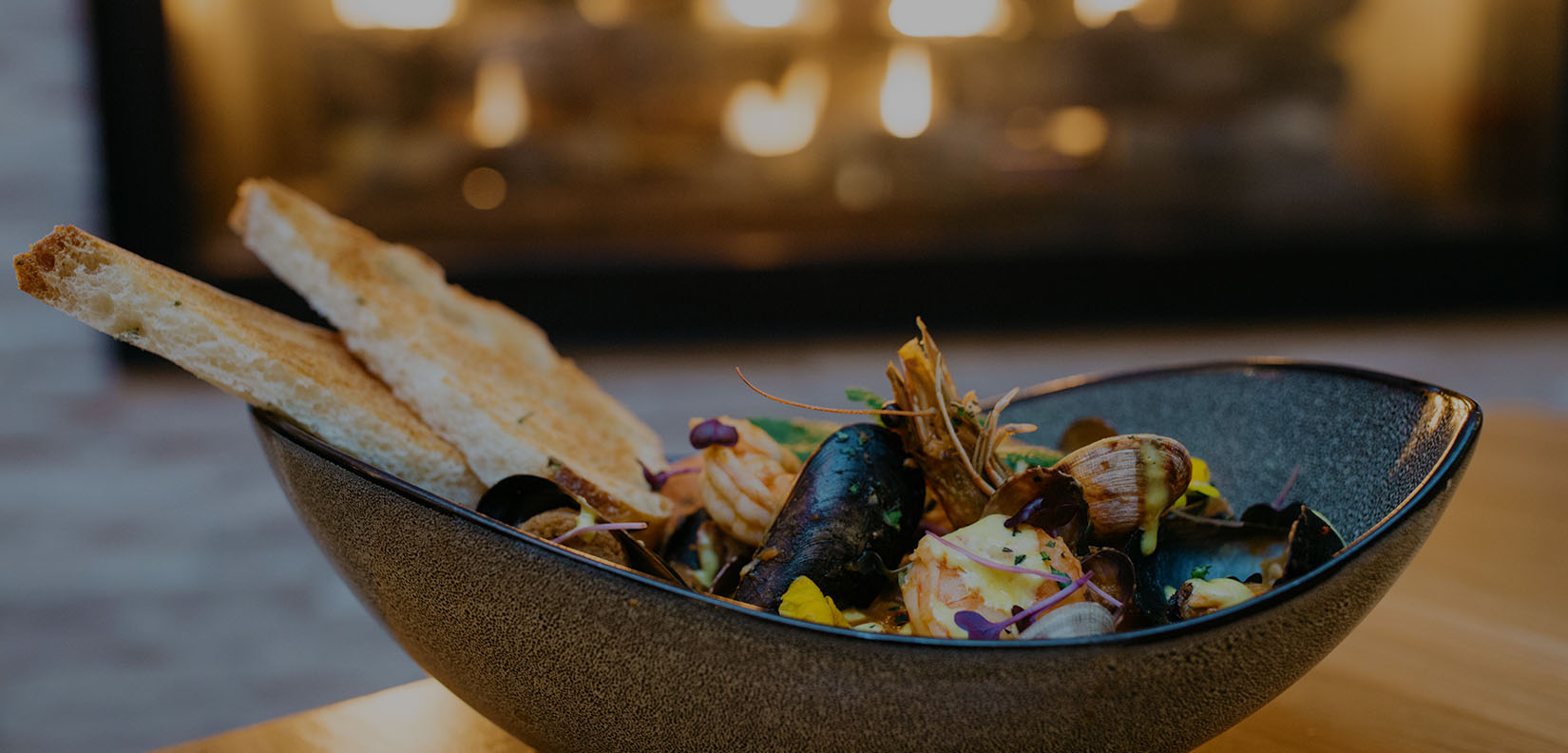 seafood by fire
