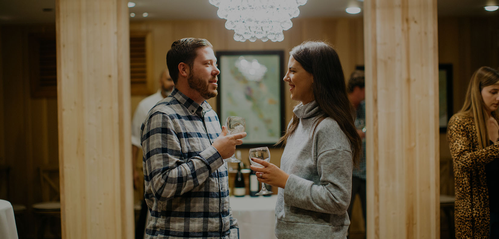 couple with wine