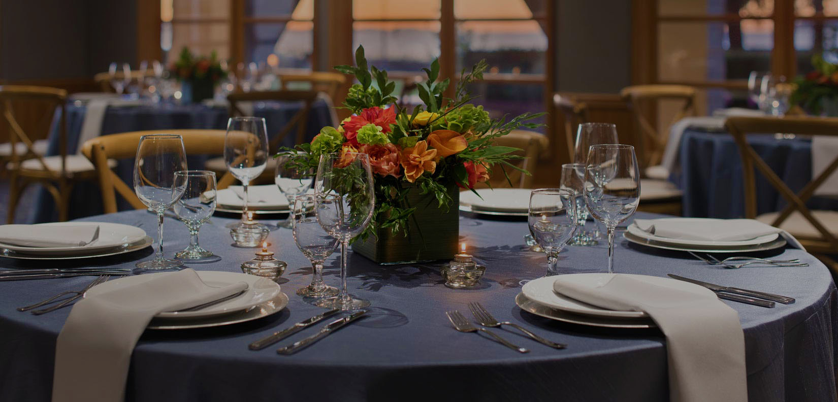 ceremony table decorations