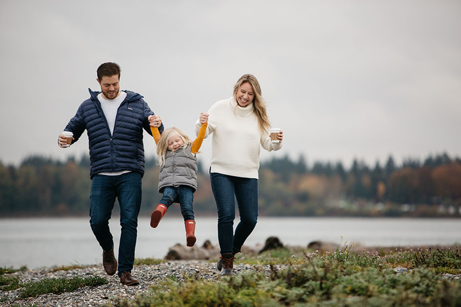 Family On The Beach