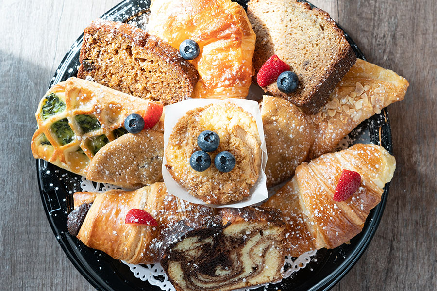 assorted pastries